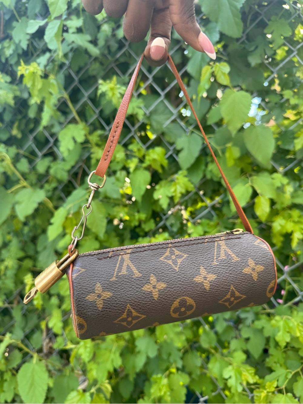 Louis Vuitton Vintage Mini Papillon Monogram Pochette